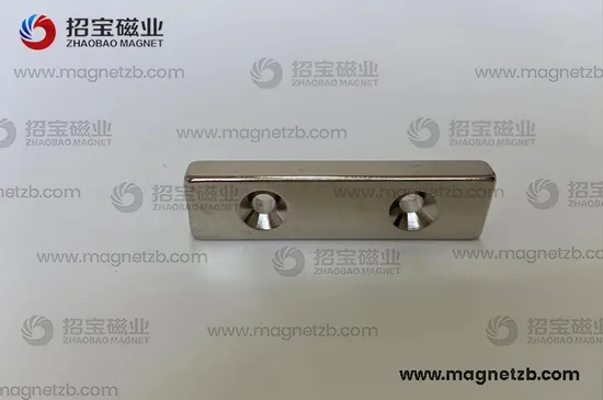 High Working Temperature Neodymium Magnet Block Rare Earth Permanent Block Magnet